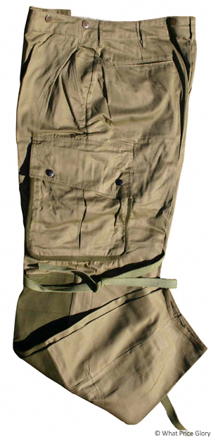 Reinforced US M42 Paratrooper Trousers - Size 48 | What Price Glory